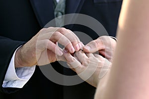 Anillo de bodas para ella 