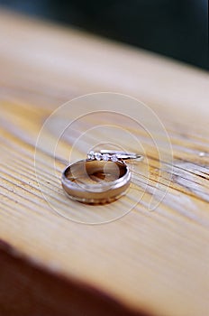 Wedding rings photo