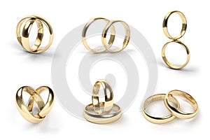 Wedding rings photo
