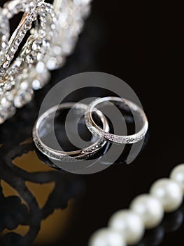 Wedding rings photo