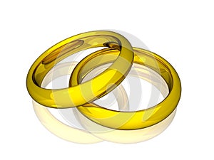 Wedding Rings - Gold