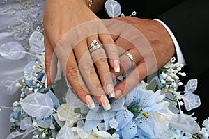 Wedding Rings Shot photo
