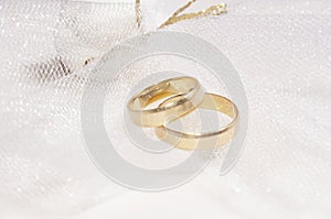 Wedding rings, wedding day