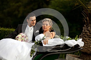 Wedding series, carriage