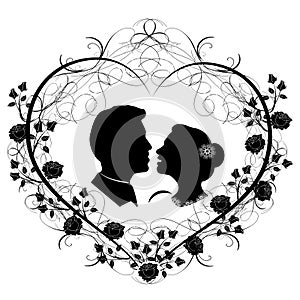 wedding silhouette 12