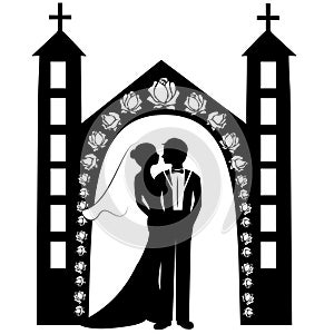 wedding silhouette 8