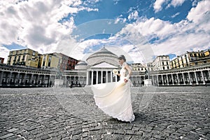 Wedding square plebiscite in Naples