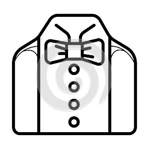 Wedding suit icon, businessman