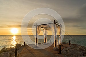 Wedding Sunset at the beach