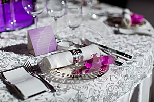 Wedding table