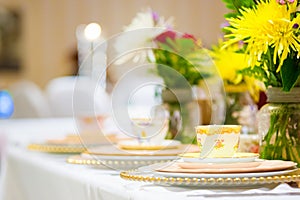 Wedding Table Arrangement