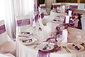 Wedding table decor