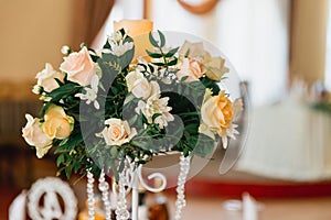 Wedding table decorations