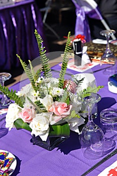 Wedding Table Detail