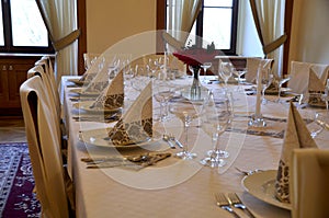 Wedding Table Detail