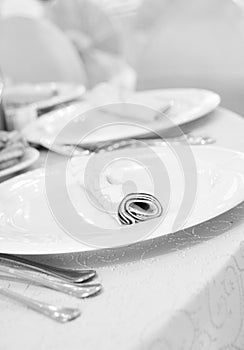 Wedding table detail