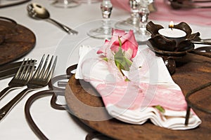 Wedding Table Setting
