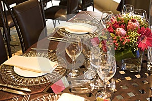 Wedding Table Setting