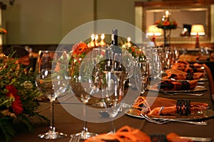 Wedding Table Setting