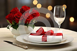 wedding table setting with roses setting wedding table setting