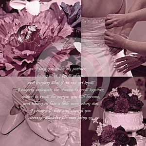 Wedding Vows Background