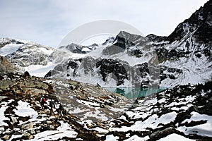 Wedegemond lake, Garibaldi Provincial Park bc cana