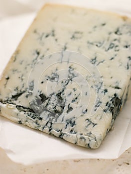 Wedge of Leicestershire Stilton Cheese