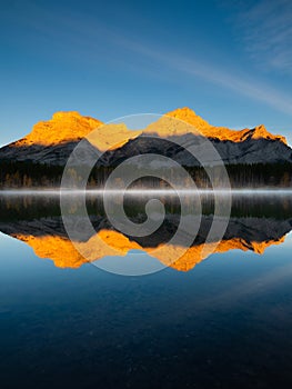 Wedge Pond, Banff National Park, Alberta, Canada