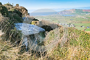 Wedge tomb on Dingle peninsula