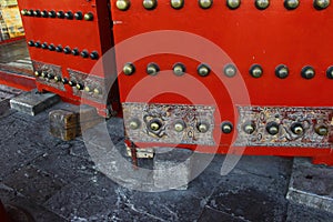 Wedges for doors in Forbidden City