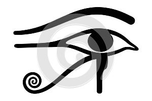 Wedjat. Eye of Horus. Ancient Egyptian symbol