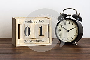 Wednesday 1 September