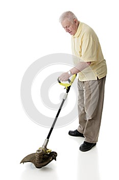 Weed Whacking Senior