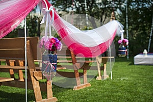 Weedding table decoration and floral