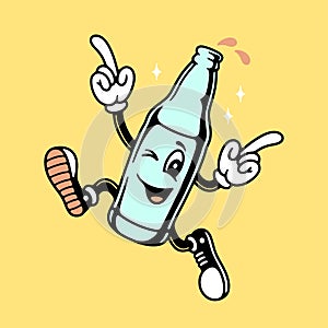 WEEKEND CALL CARTOON BOTTLE COLOR YELLOW