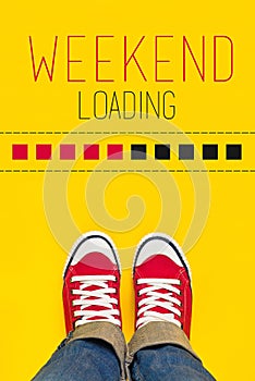 Weekend Loading Concept photo