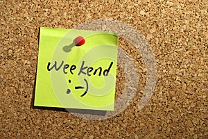 Weekend post it