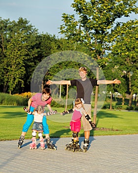 Weekend in roller skates