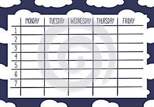 Weekly Planner