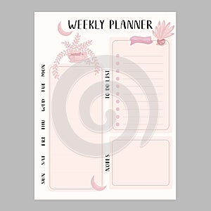 weekly planner png jpeg to do list notes fri wed tue mon
