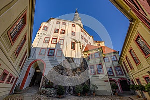 Weesenstein castle near Dresden. Saxony, Germany