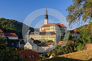 Weesenstein castle near Dresden. Saxony, Germany