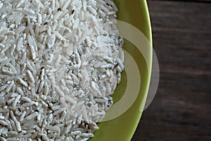 Weevils destroy rice