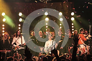 Weezer in concert at Webster Hall in New York