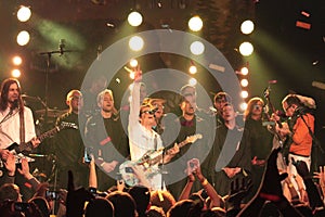 Weezer in concert at Webster Hall in New York