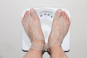 Weighed photo