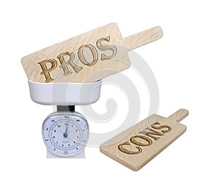 Weighing the Pros and Cons photo