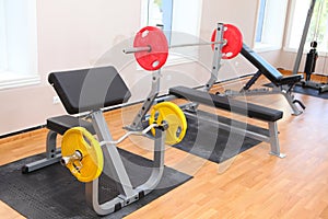 Weight lifting gym