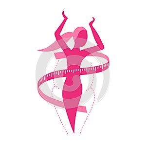 Weight loss diet program logo