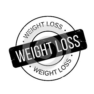 Weight Loss rubber stamp